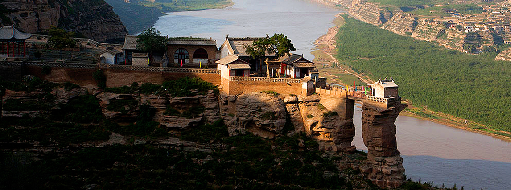 榆林市-佳县-黄河|香炉寺风景区