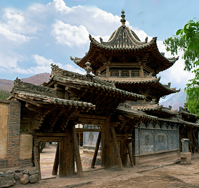 海东市-循化县-孟达大庄清真寺