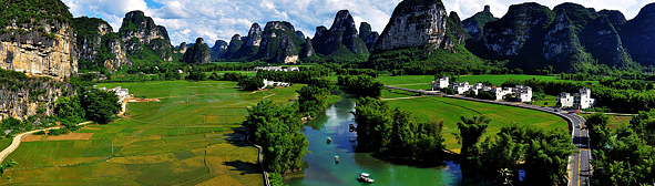 崇左市-大新县-明仕(村)风景区