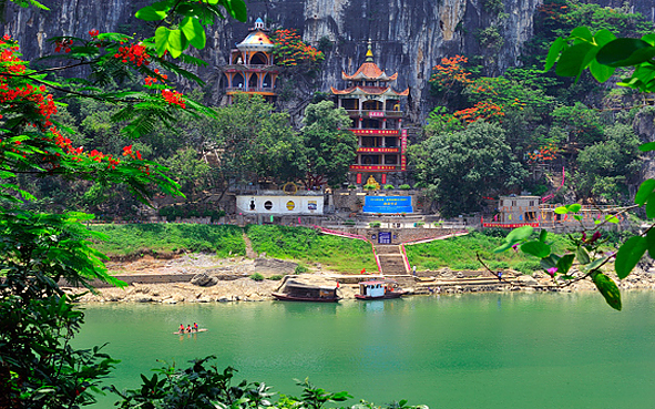 崇左市-扶绥县-金鸡岩风景区