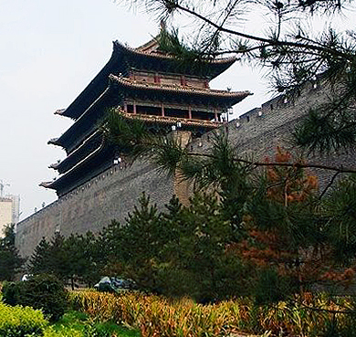 太原市-杏花岭区-明太原城垣遗址/拱极门