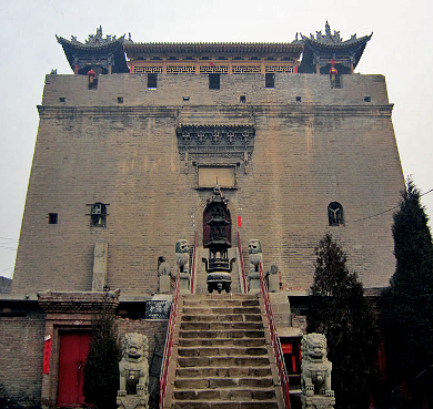 忻州市-河曲县-护城楼