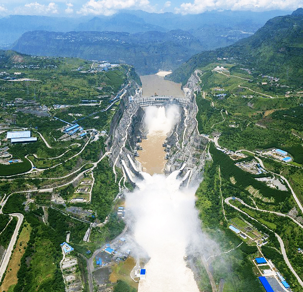 凉山州-雷波县-金沙江|溪洛渡水电站