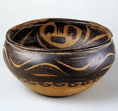 马家窑文化彩陶钵