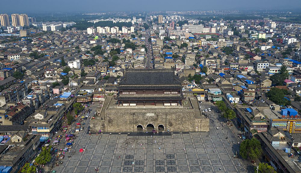 滁州市-凤阳县城-府城镇-|明|鼓楼（明中都谯楼）·朱元璋展