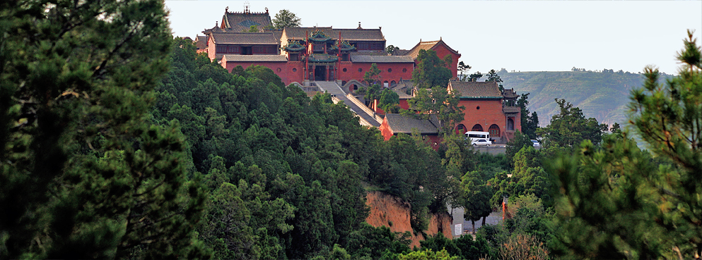 临汾市-蒲县-蒲城镇-|元-清|东岳庙（彩塑）·柏山风景旅游