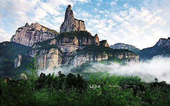 温州市-乐清市-雁荡山·灵岩（百岗尖1108米）风景区