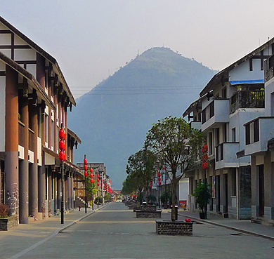 雅安市-石棉县-安顺乡-安顺场古镇