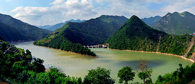 汉中市-略阳县-西淮坝镇-葫芦头水库（水电站）风景旅游区