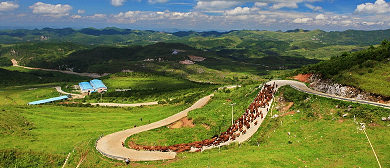 铜仁市-松桃县-盘石镇-黔东草海风景区