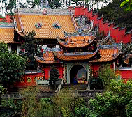 自贡市-自流井区-临江路-法藏寺（釜溪河）风景区