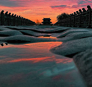 北京市-丰台区-永定河·|金|卢沟桥（燕京八景·卢沟晓月碑）风景旅游区