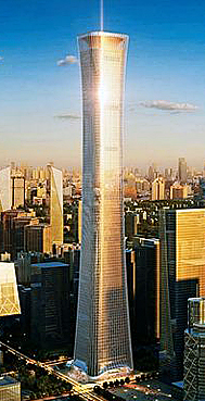 北京市-朝阳区-中国尊大厦（528米）