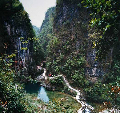 黔东南州-黄平县-飞云大峡谷（漂流）风景旅游区