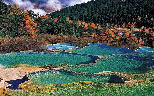 阿坝州-松潘县-黄龙乡-黄龙（黄龙国家地质公园·黄龙国家级风景名胜区）风景旅游区|5A