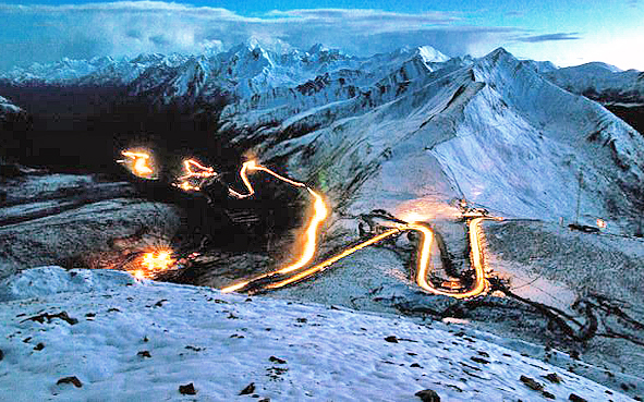 甘孜州-康定市-大雪山脉·折多山（折多山垭口·4298米·贡嘎山观景台）风景区