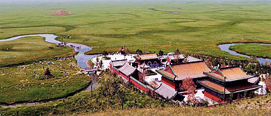 张家口市-沽源县-闪电河乡-转佛庙村-滦河源·金莲川草原风景区