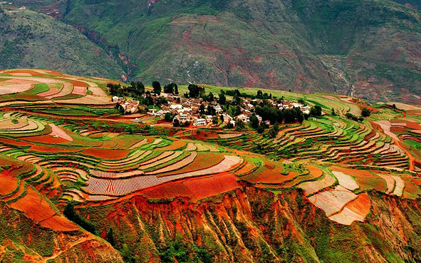 昆明市-东川区-红土地镇-东川红土地风景区