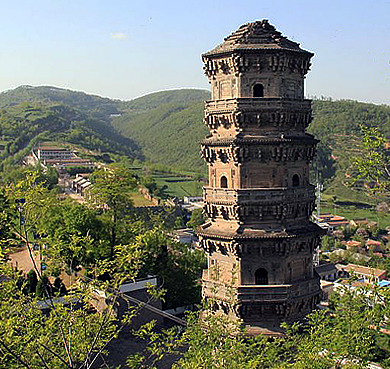 咸阳市-永寿县-永平镇-永平古镇（|宋|武陵寺塔）风景旅游区