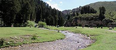 甘南州-碌曲县-郎木寺镇-白龙江峡谷风景区