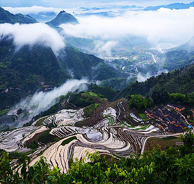 南平市-政和县-星溪乡-念山村·念山梯田（念山国家湿地公园）风景旅游区