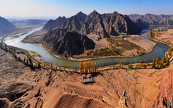 张掖市-高台县-黑河湿地国家级自然保护区·黑河（正义峡）风景旅游区