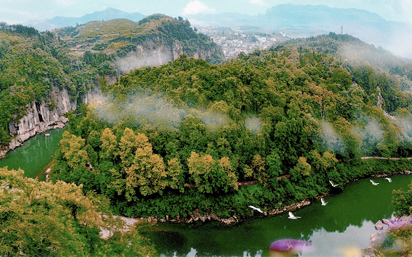 湘西州-永顺县-灵溪镇-不二门（|商-周|不二门遗址·不二门国家森林公园）风景旅游区