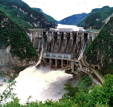 遵义市-播州区-乌江镇-乌江渡水电站·风景旅游区