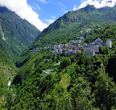 日喀则市-聂拉木县-樟木镇-|中-尼|樟木口岸·樟木沟(喜马拉雅山)风景区