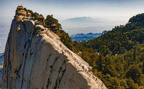 渭南市-华阴市-华山·西峰（莲花峰·2082米）风景区