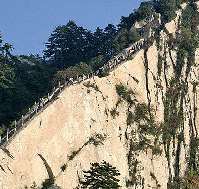 渭南市-华阴市-华山·苍龙岭（攀天梯）风景区