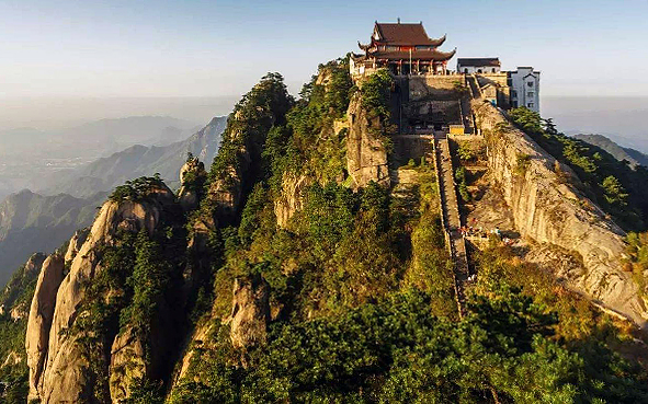 池州市-青阳县-九华山·天台（天台寺·十王峰1342米）风景旅游区