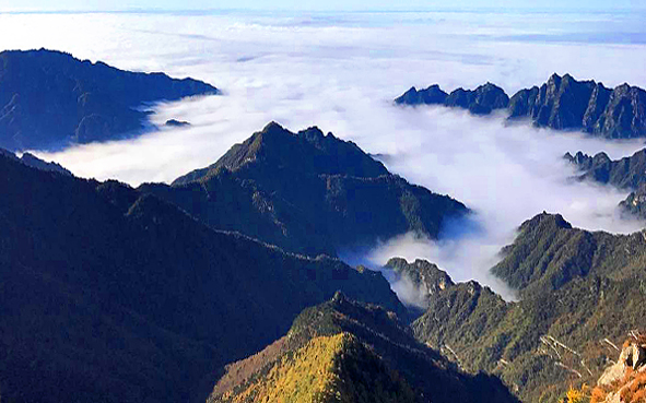 宝鸡市-眉县-太白山（太白山国家森林公园·太白山国家级自然保护区·拔仙台3767米·中国南北分界岭）风景旅游区|5A