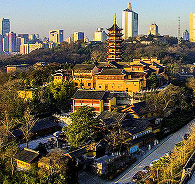 南京市-玄武区-古鸡鸣寺（鸡鸣寺塔）