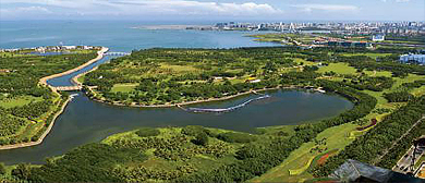 海口市-龙华区-万绿园·海口湾（海滨）风景旅游区 