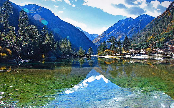 甘孜州-康定市-普沙绒乡-贡嘎山·莲花湖（荷花海国家森林公园）风景旅游区