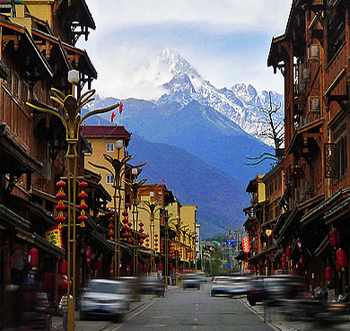 甘孜州-泸定县-磨西镇-磨西古镇（磨西老街）风景旅游区