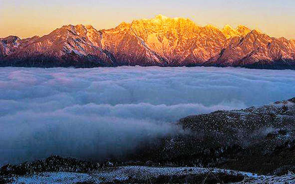 甘孜州-泸定县-二郎山（红岩顶·贡嘎山观景台）风景旅游区