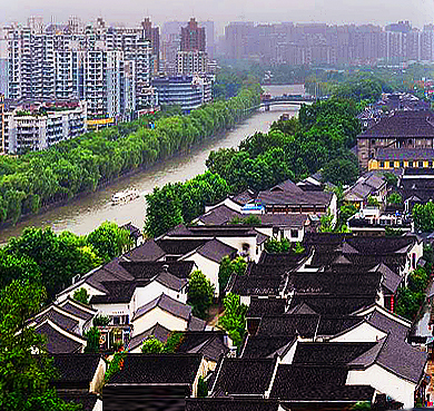 杭州市-拱墅区-大运河·大兜路历史文化街区