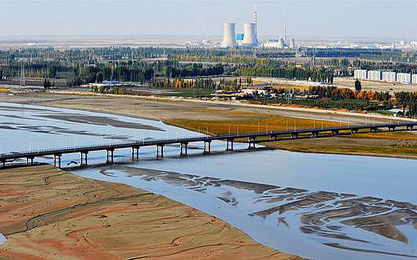 新疆兵团-阿拉尔市-塔里木河（滨河）风景区