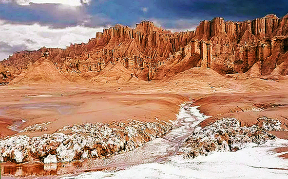 阿克苏地区-拜城县-拜城五彩城（克孜尔魔鬼城）风景区