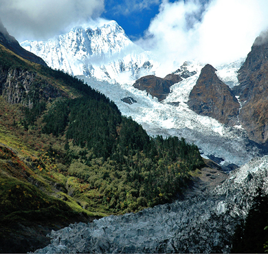 迪庆州-德钦县-云岭乡-明永村-梅里雪山·明永冰川风景区