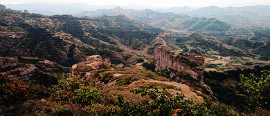 承德市-双桥区-上板城镇-夹墙沟（丹霞）风景区 