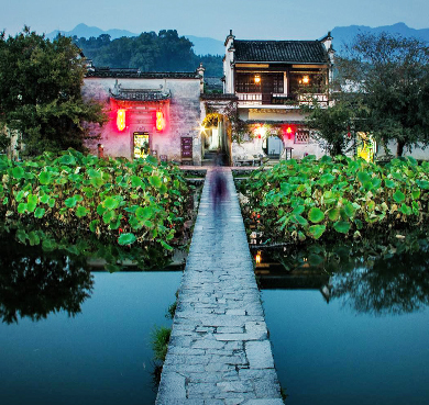 黄山市-黟县-宏村镇-宏村（|明-清|建筑群）风景旅游区|5A