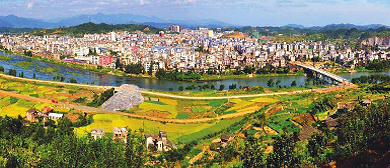 邵阳市-新宁县城-金石镇·夫夷水（滨河）风景区