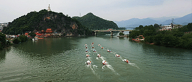 永州市-江华县城-沱江镇-豸山寺公园·沱江（滨江）风景区