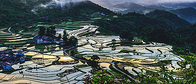 怀化市-辰溪县-仙人湾乡-布村·布村梯田风景区