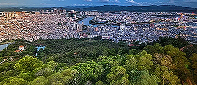 江门市-台山市区-台城街道-台城河（滨河）风景区