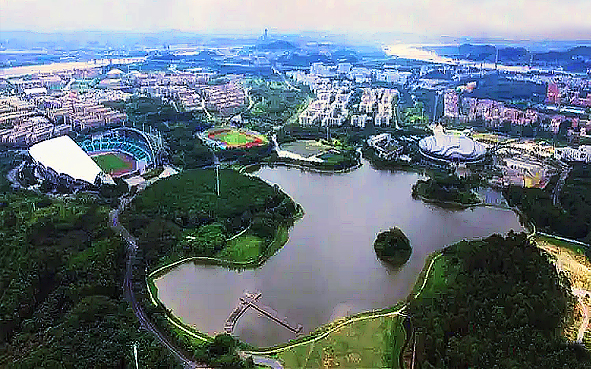 广州市-番禺区-广州大学城·中心湖（大学城体育中心）风景旅游区