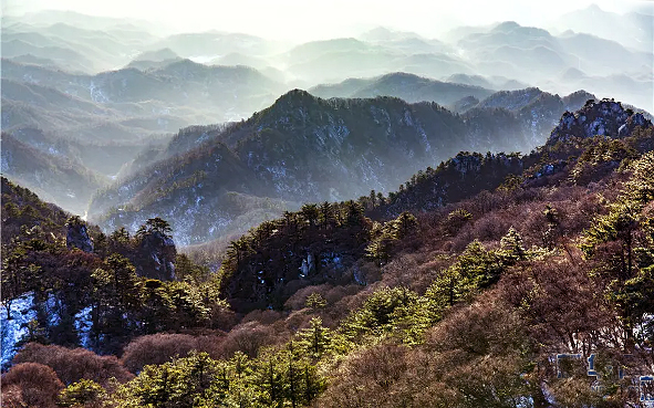平顶山市-鲁山县-伏牛山·尧山（尧山国家地质公园·石人山·2153米）国家风景名胜区|5A